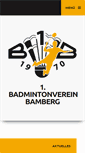 Mobile Screenshot of bv-bamberg.de